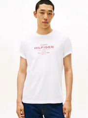 Tommy Hilfiger Stack Graphic T-shirt - White - M
