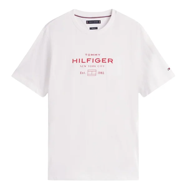 Tommy Hilfiger Stack Graphic T-shirt - White - M