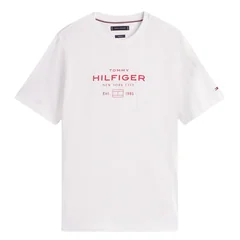 Tommy Hilfiger Stack Graphic T-shirt - White - M