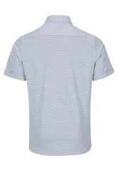 6th Sense Short Sleeve Printed Shirt Per 19 - White - M