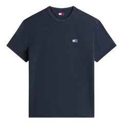 Tommy Jeans Tonal Tommy Badge Crew Neck T-Shirt - DK Navy - L