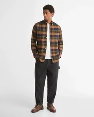 Barbour Valley Tailored Checked Shirt - Green - 2XL