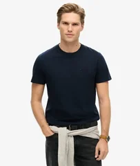 Superdry Essential Logo Emb T-shirt - Navy - S