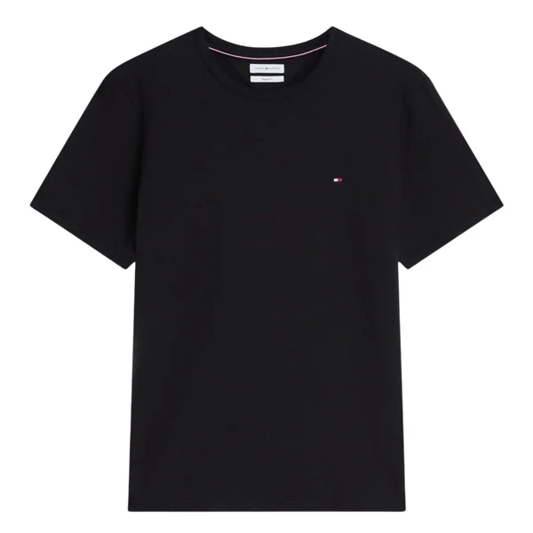 Tommy Hilfiger Seasonal Essential Slub Cotton T-shirt - Black - L