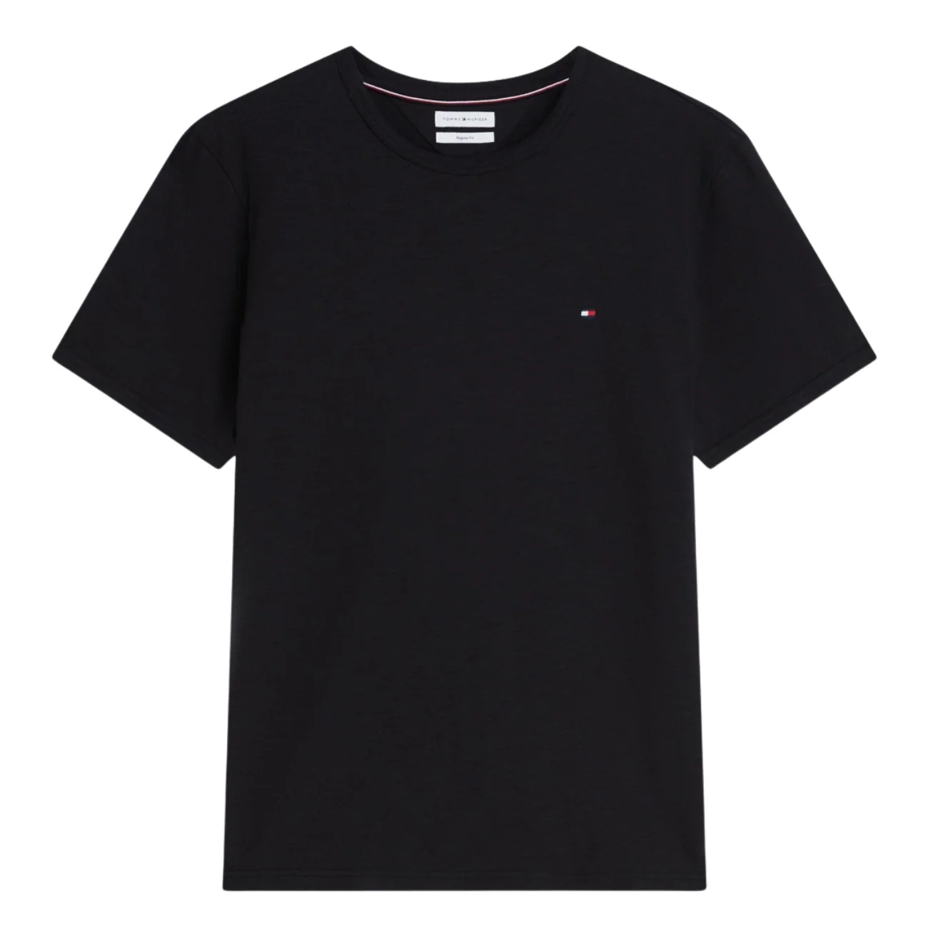 Tommy Hilfiger Seasonal Essential Slub Cotton T-shirt - Black - L