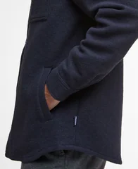Barbour Marlow Tailored Wool Blend Overshirt - Navy - L