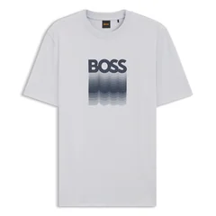 Boss Insignia Cotton Jersey T-shirt - Grey - XL