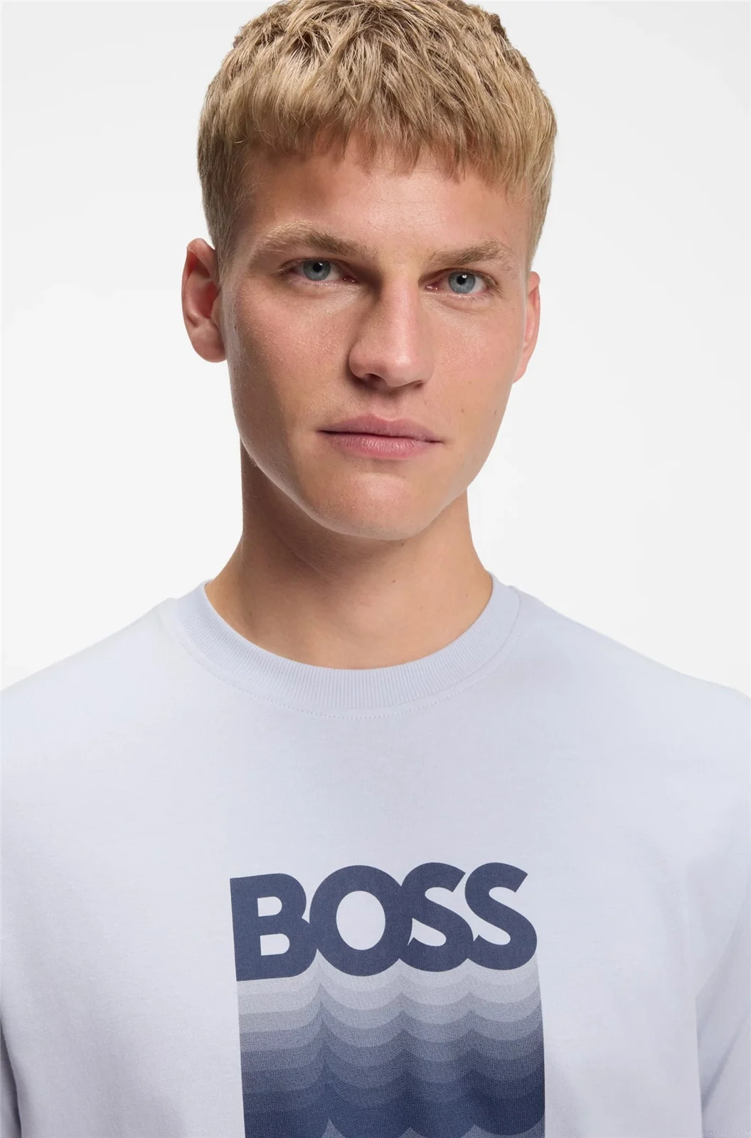 Boss Insignia Cotton Jersey T-shirt - Grey - XL