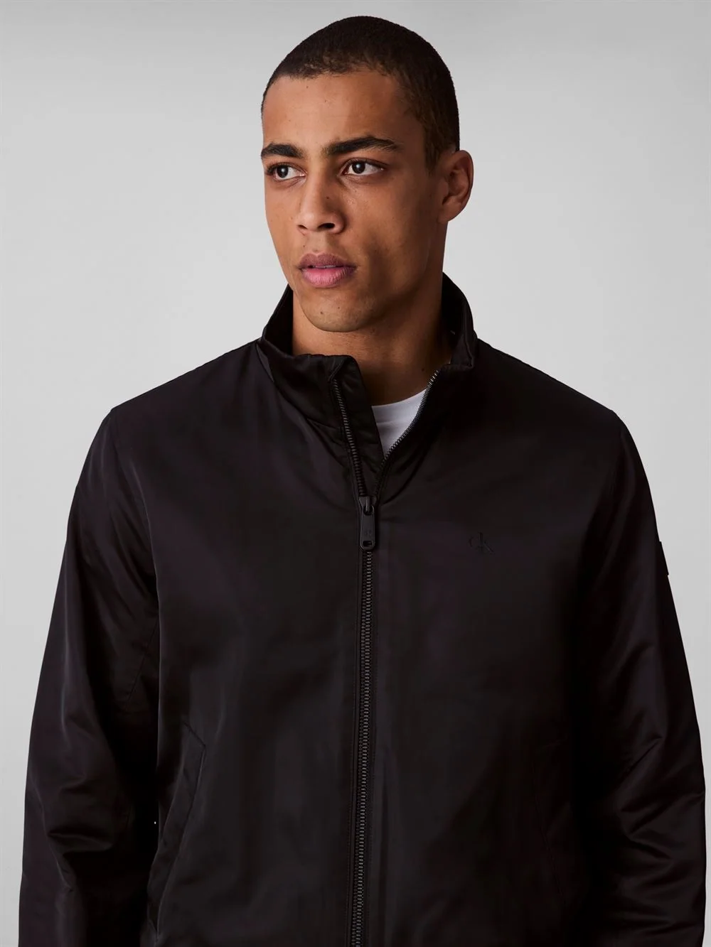 Calvin Klein Jeans Padded Harrington Jacket - Black - XL