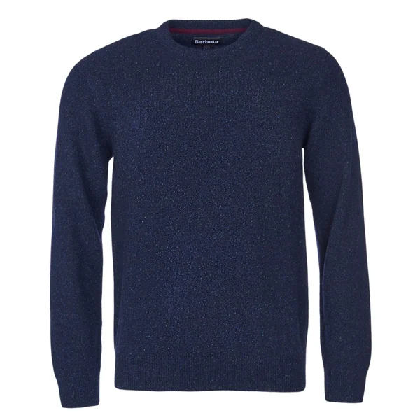 Barbour Essential Tisbury Crew Neck Sweater - Navy - 2XL