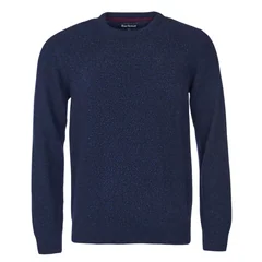 Barbour Essential Tisbury Crew Neck Sweater - Navy - 2XL