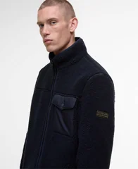 Barbour International Mossdale Fleece Jacket - Navy - S