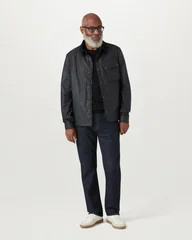 Belstaff Ground Waxed Cotton Jacket - Navy - M