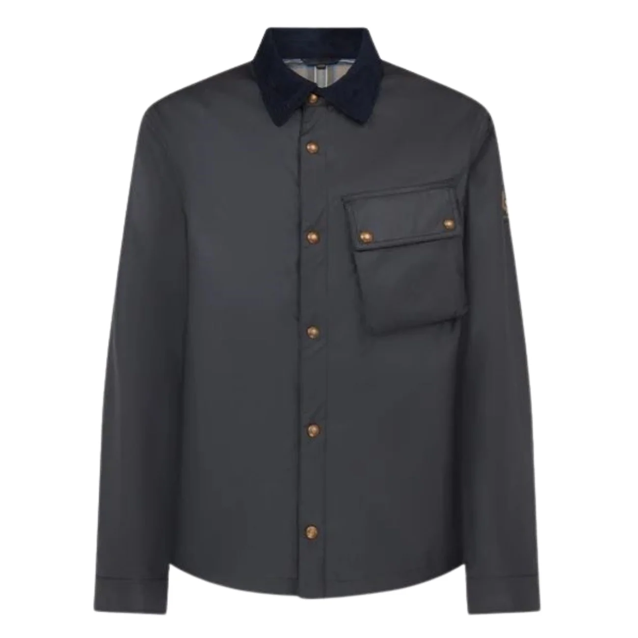 Belstaff Ground Waxed Cotton Jacket - Navy - M