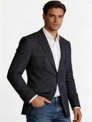Boss H-Hutson Slim-fit Blazer - Blue - 44