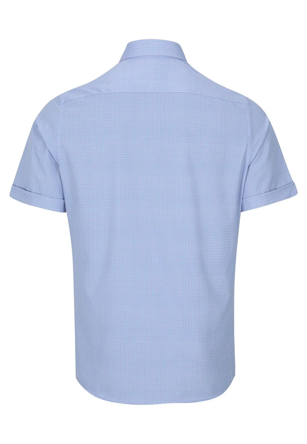 6th Sense Short Sleeve Printed Shirt Per 23 - Blue - M