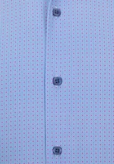6th Sense Short Sleeve Printed Shirt Per 23 - Blue - M