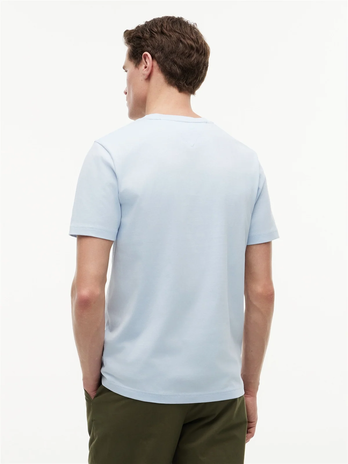 Tommy Hilfiger Script Flag T-shirt - Sky Blue - M