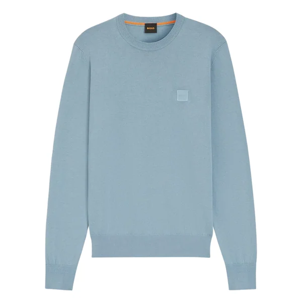 Boss Kanovano Cotton-Cashmere Sweater - Blue - 2XL