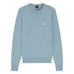 Boss Kanovano Cotton-Cashmere Sweater - Blue - 2XL