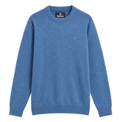 Barbour Essential Tisbury Crew Neck Sweater - Blue - M