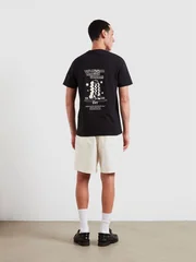 Farah Tristan Graphic Ss T-shirt - Black - M