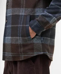 Barbour Chapter Tailored Check Overshirt - Grey - L