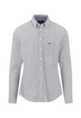 Fynch Hatton Graphic Flower B.D. Shirt - Beige - S