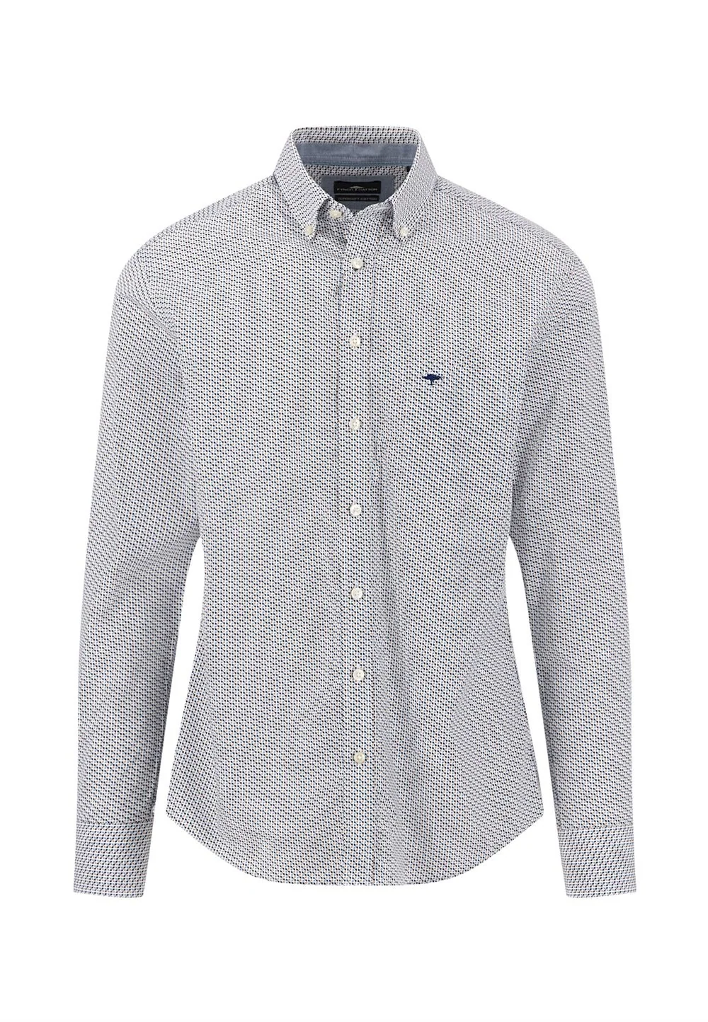 Fynch Hatton Graphic Flower B.D. Shirt - Beige - S