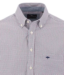 Fynch Hatton Graphic Flower B.D. Shirt - Pink - S