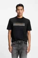 Boss C-Taut Stripe Artwork T-shirt - Black - L