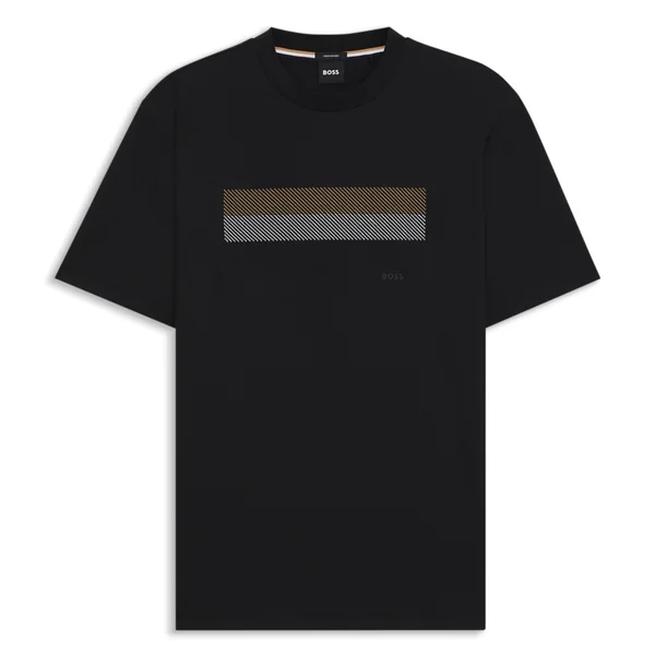 Boss C-Taut Stripe Artwork T-shirt - Black - L