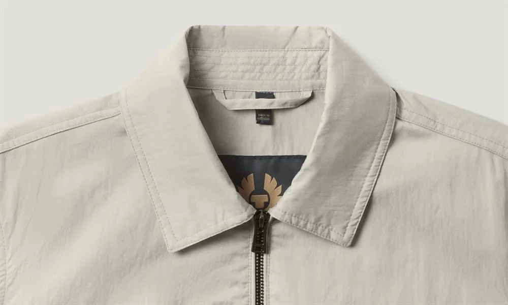 Belstaff Drome Overshirt Cement Grey - Grey - S