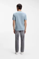Boss Tegood Cotton T-shirt - Blue - M