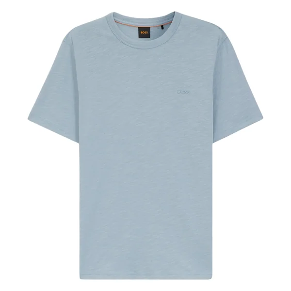 Boss Tegood Cotton T-shirt - Blue - M