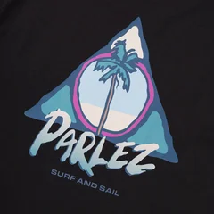 Parlez Swish Beach T-Shirt - Black - S