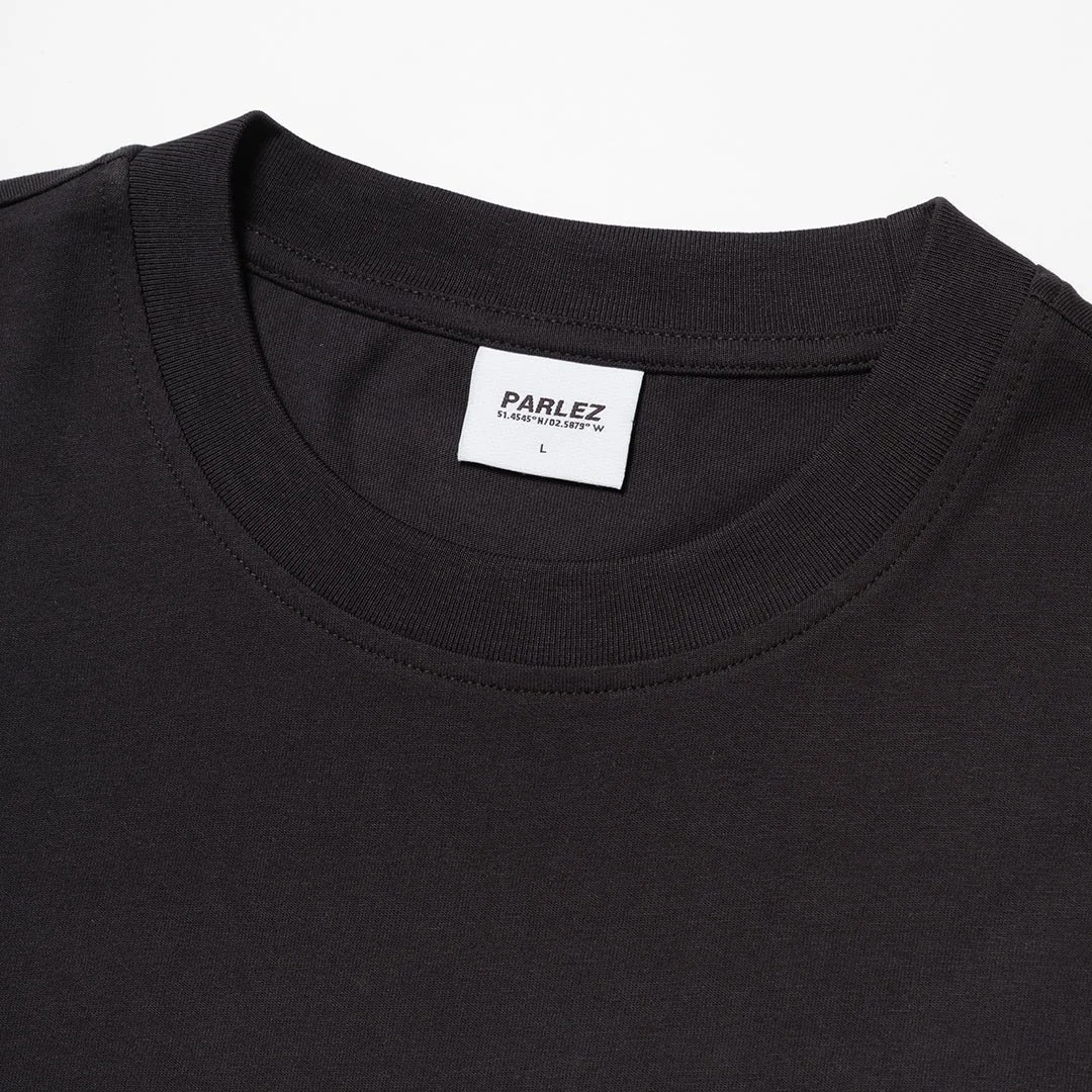 Parlez Swish Beach T-Shirt - Black - S