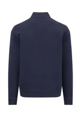 Fynch Hatton Troyer-Zip Sweatshirt - DK Navy - L