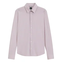 Boss Printed Liam Stetch Jersey Shirt - Pink - M