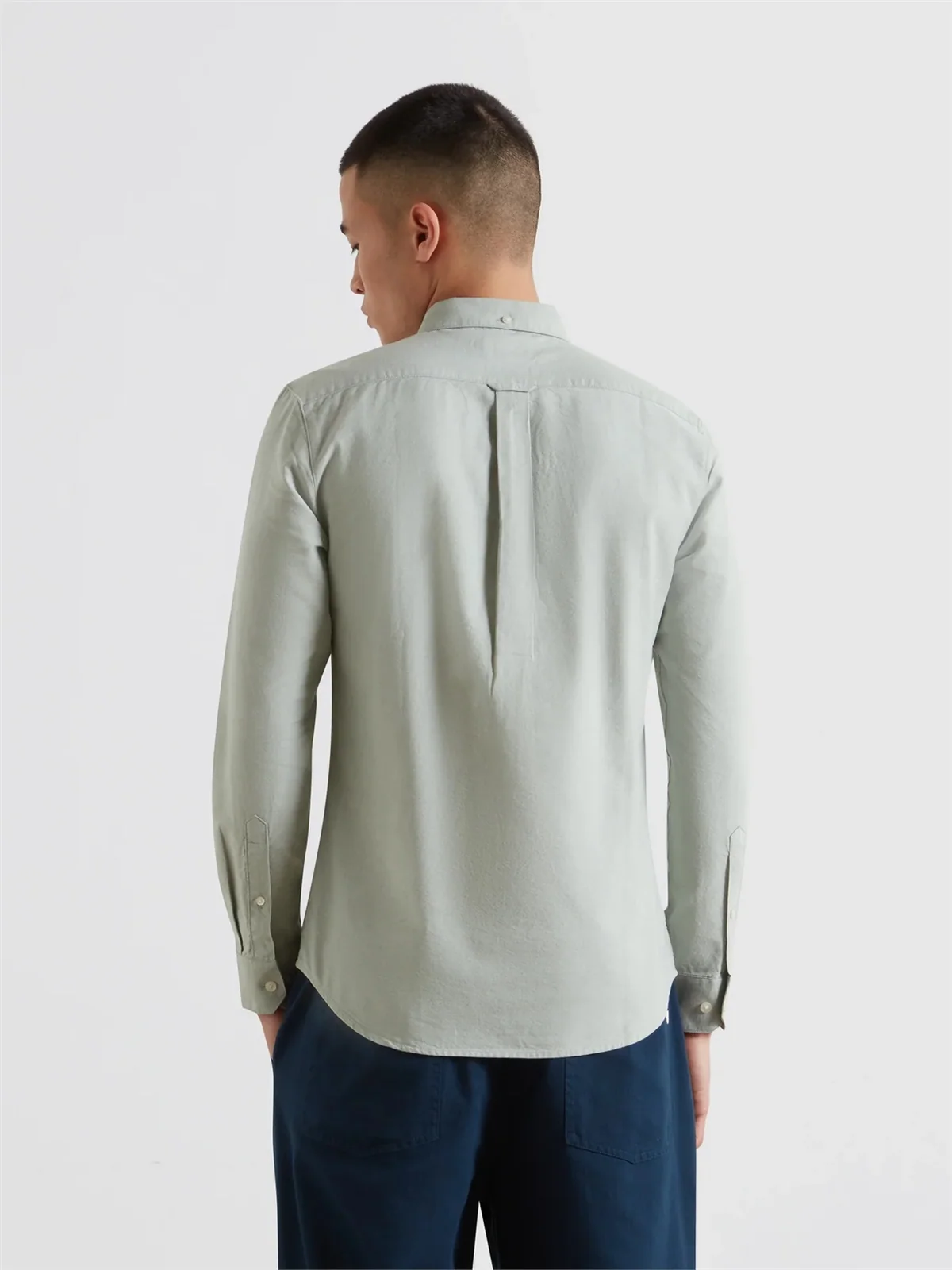 Farah Brewer Slim Fit Shirt - Jade Green - S