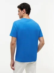 Tommy Hilfiger Brand Love Mono Logo T-shirt - Blue - S