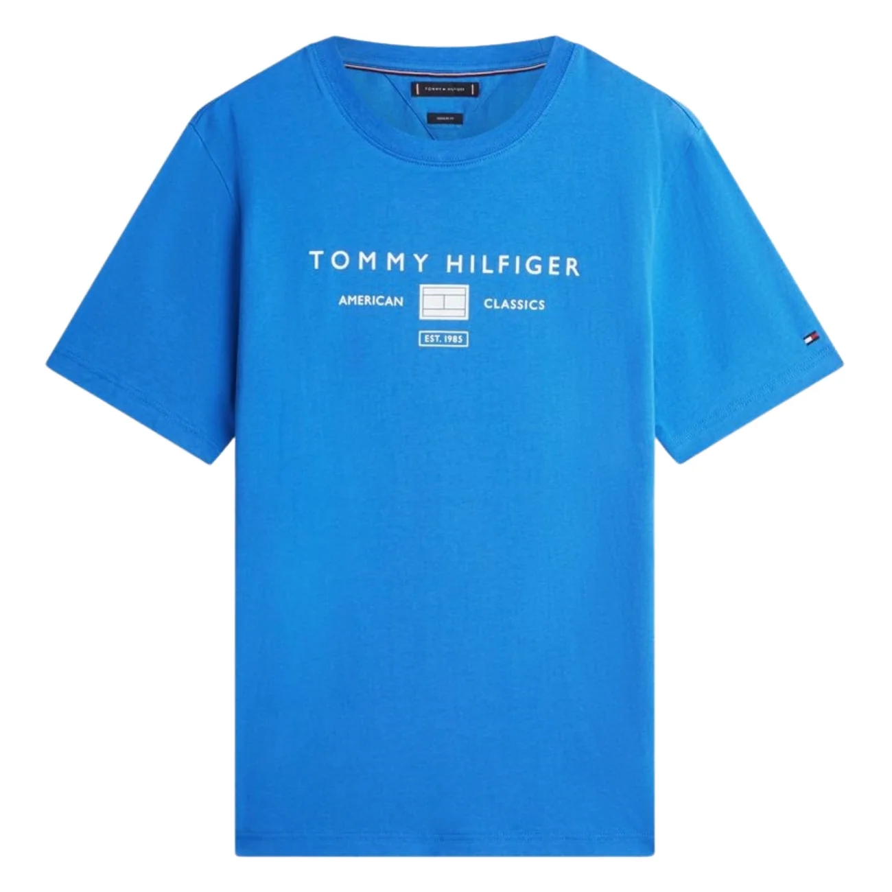 Tommy Hilfiger Brand Love Mono Logo T-shirt - Blue - S