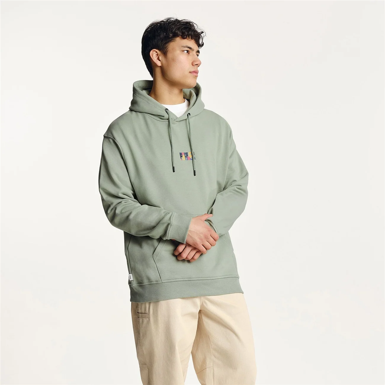 Parlez Maddox Hoodie Sea Mist - Green - L
