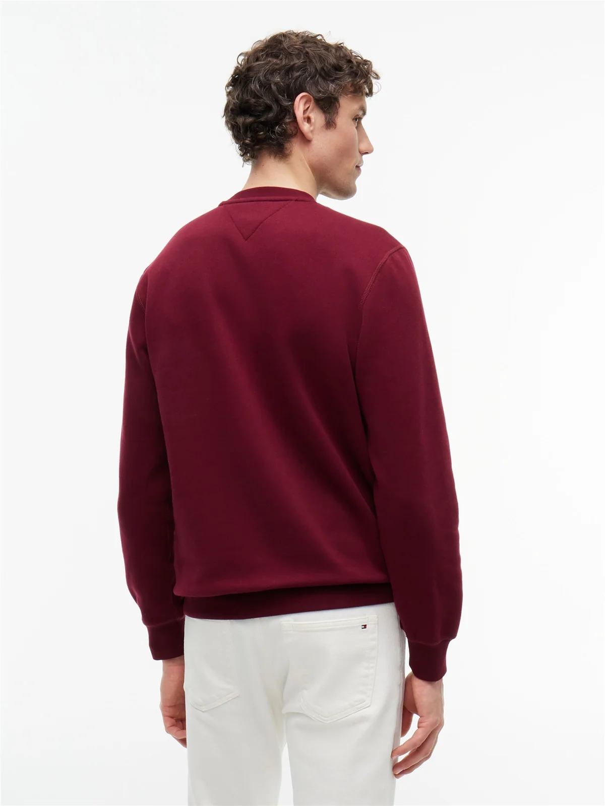 Tommy Hilfiger Essential Fleece Sweatshirt - Wine - S