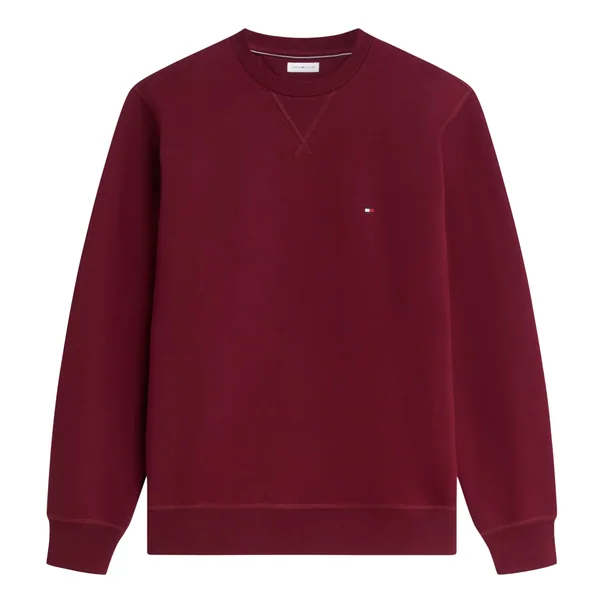 Tommy Hilfiger Essential Fleece Sweatshirt - Wine - S