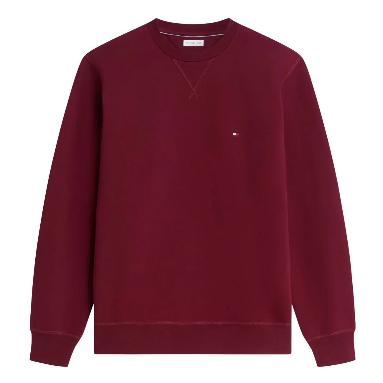 Tommy Hilfiger Essential Fleece Sweatshirt - Wine - S