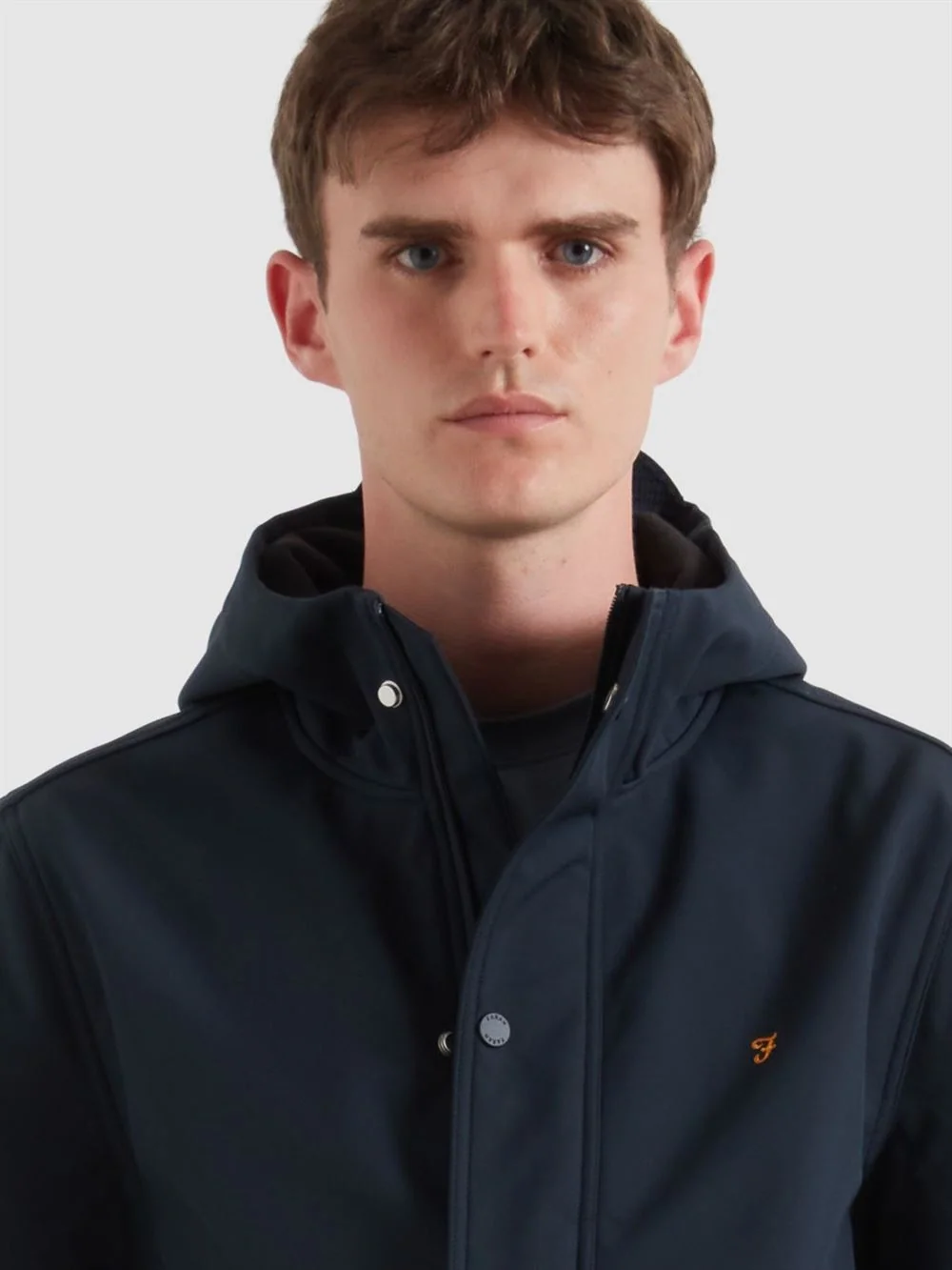 Farah Brydon Softshell Jacket - Navy - S