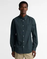 Barbour Harbourwall Tailored Gingham Shirt - Green - M