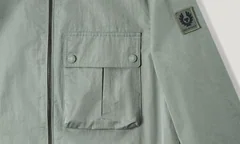 Belstaff Drome Overshirt Sage Green - Green - S