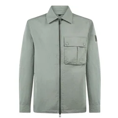 Belstaff Drome Overshirt Sage Green - Green - S